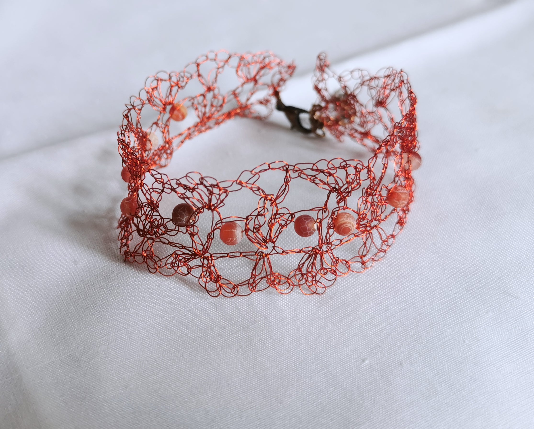 Copper wire bracelet on sale pattern