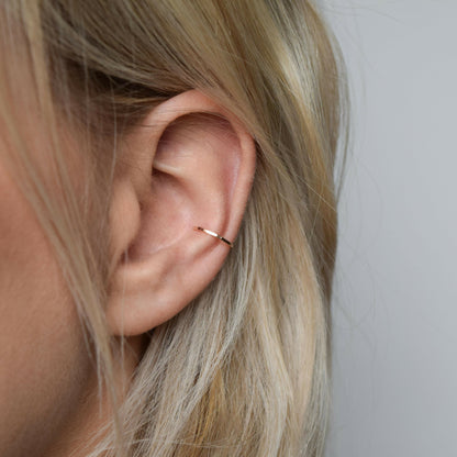 gold ear cuff muka studio delicate ear cuff hammered ear cuff conch ring1