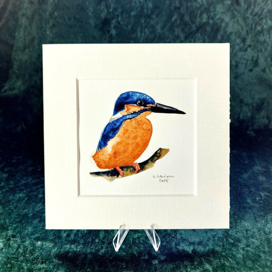 Original Watercolour_Kingfisher front (1)