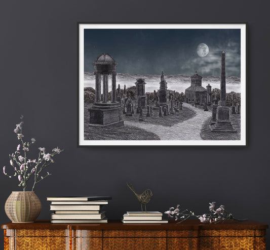 necropolis in frame