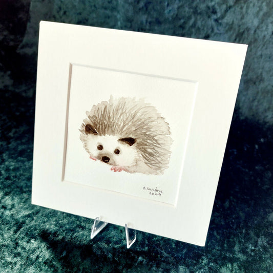 Original Watercolour_Hedgehog (2)