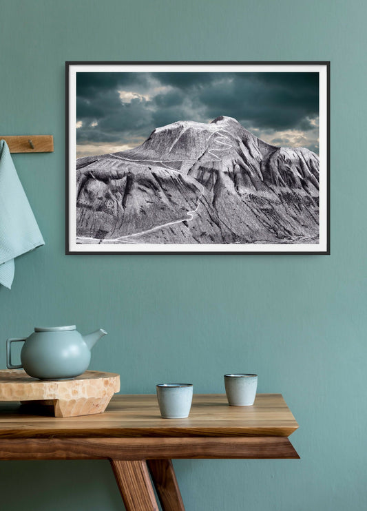 Ben nevis stormy in frame