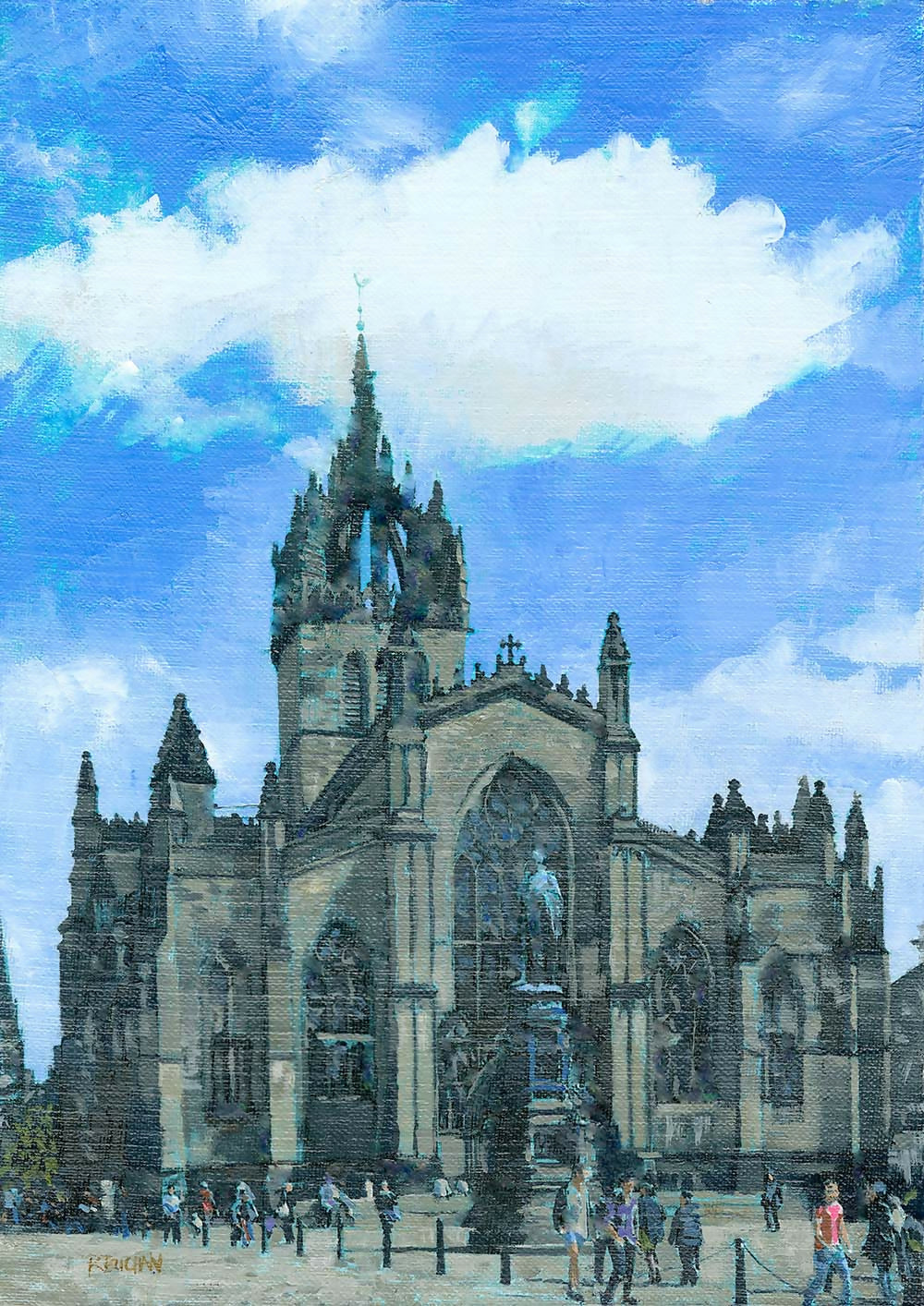 Saint Giles Kirk Giclee Print