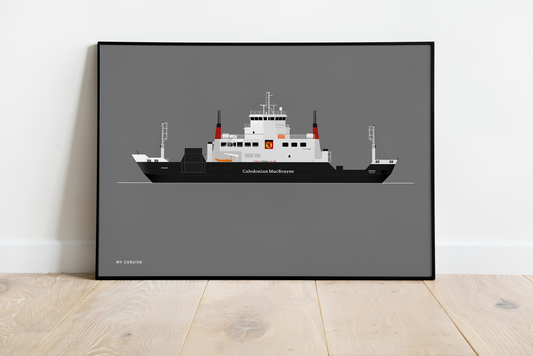 MV Coruisk - Illustration (A4)