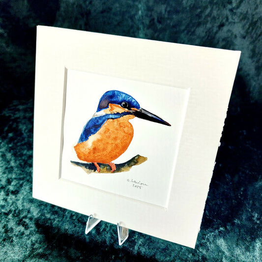 Original Watercolour_Kingfisher front (2)