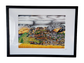 A2 Original Stirling Skyline Framed Art