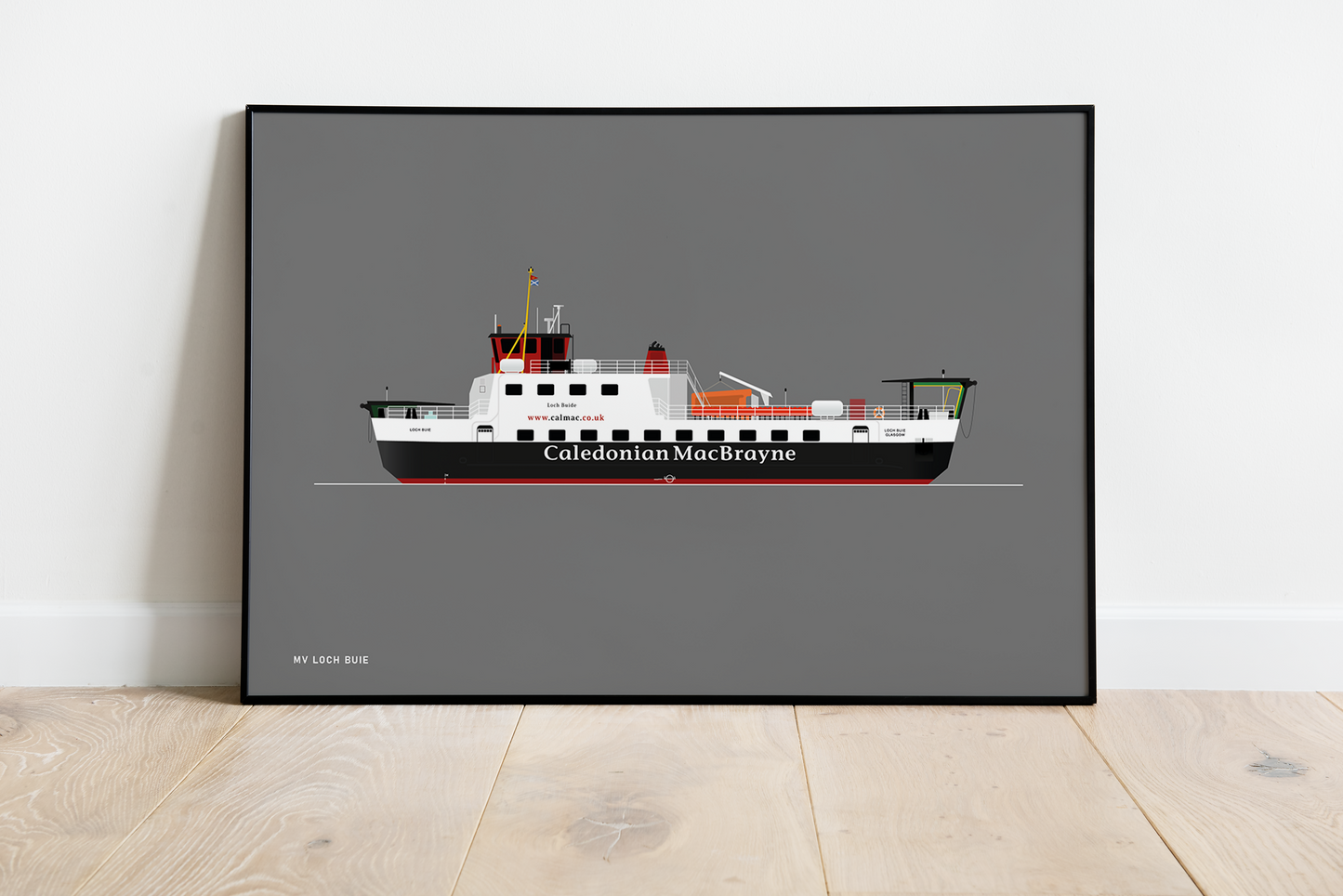 MV Loch Buie - Illustration (A4)