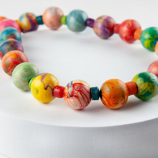 Marbled Necklace