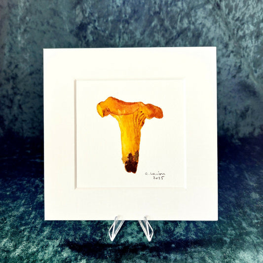 Original Watercolour_Chanterelle (1)