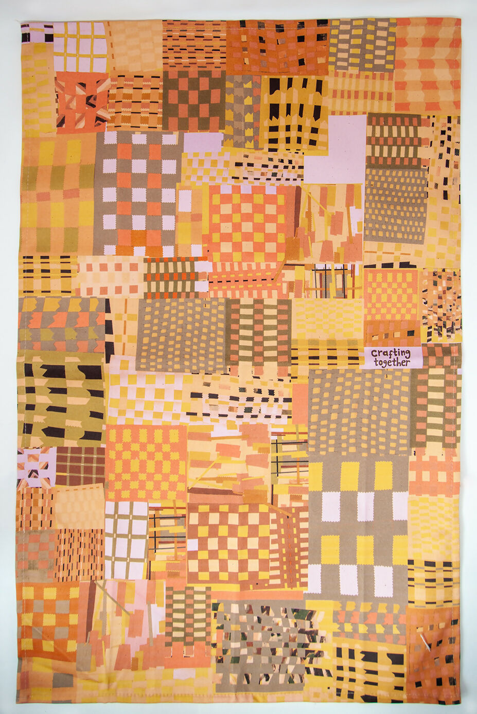 Yellow Tea towel 05