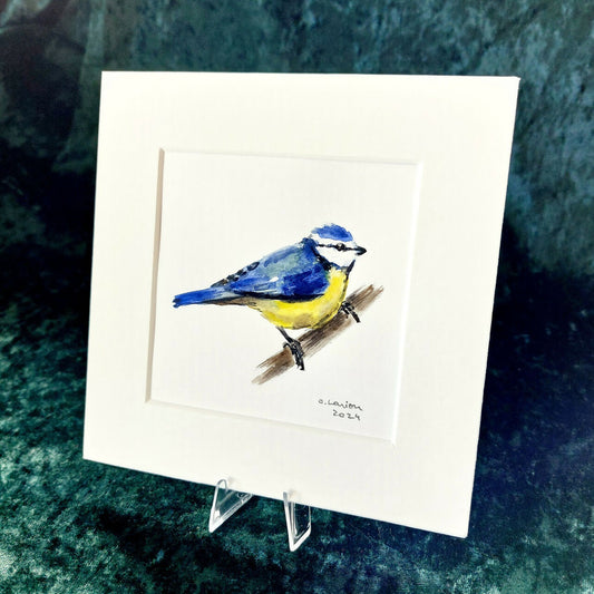 Original Watercolour_Blue Tit (2)