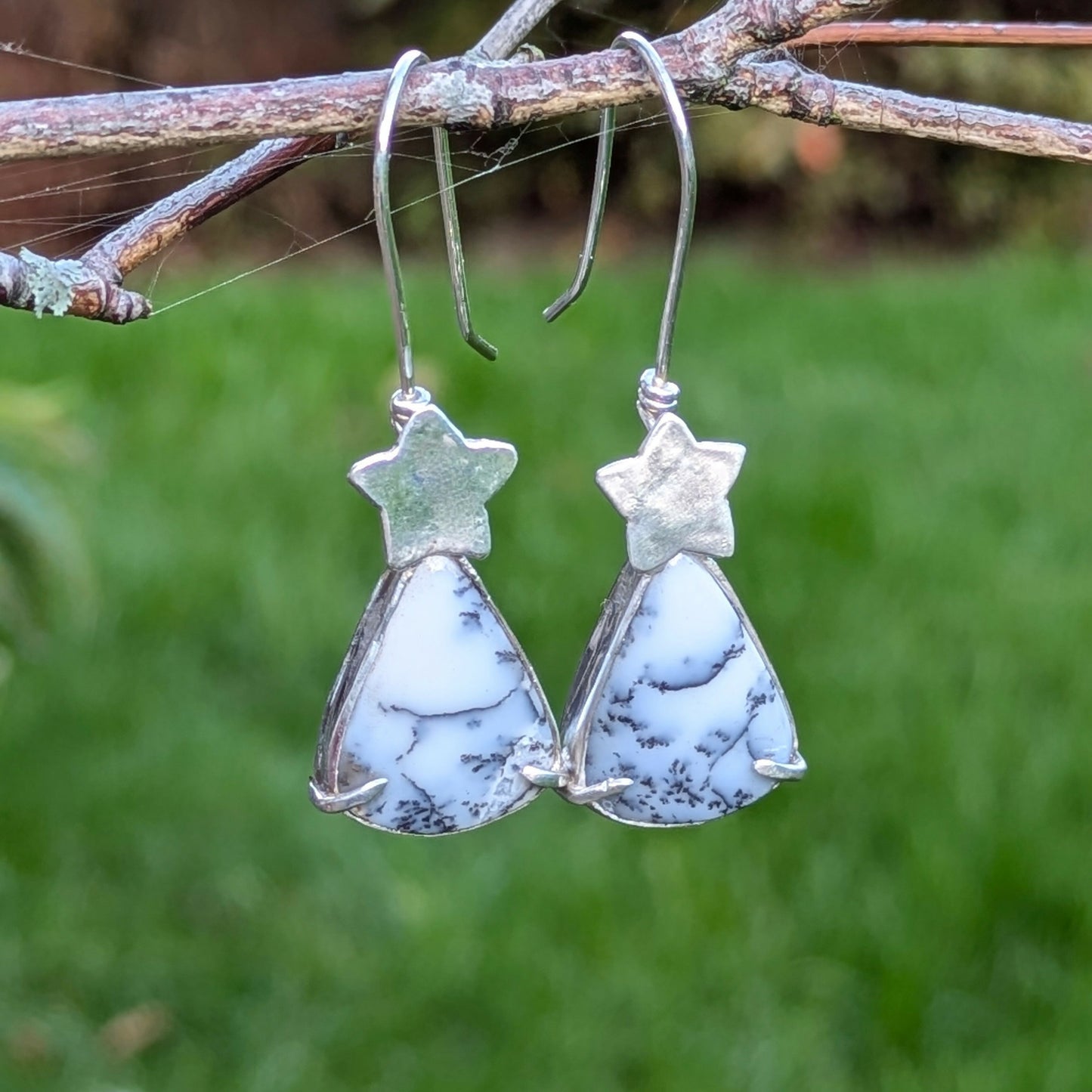 triangular-dendritic-opal-gemstone-earrings