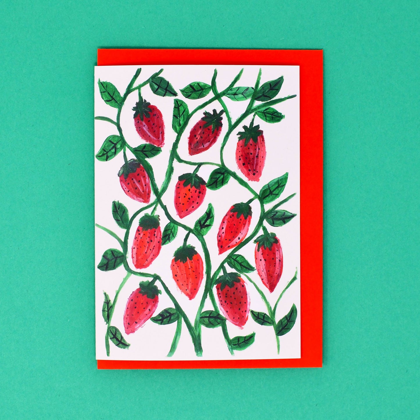 Strawberries Card