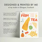 Scottish Fish Tea. Fish & Chips Illustration