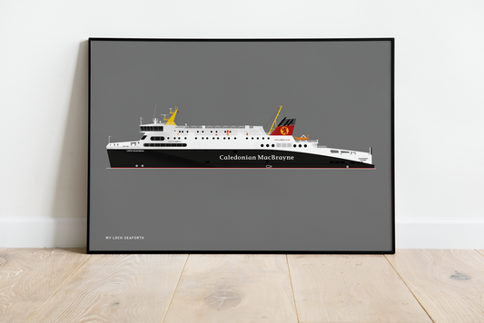 MV Loch Seaforth - Illustration (A4)