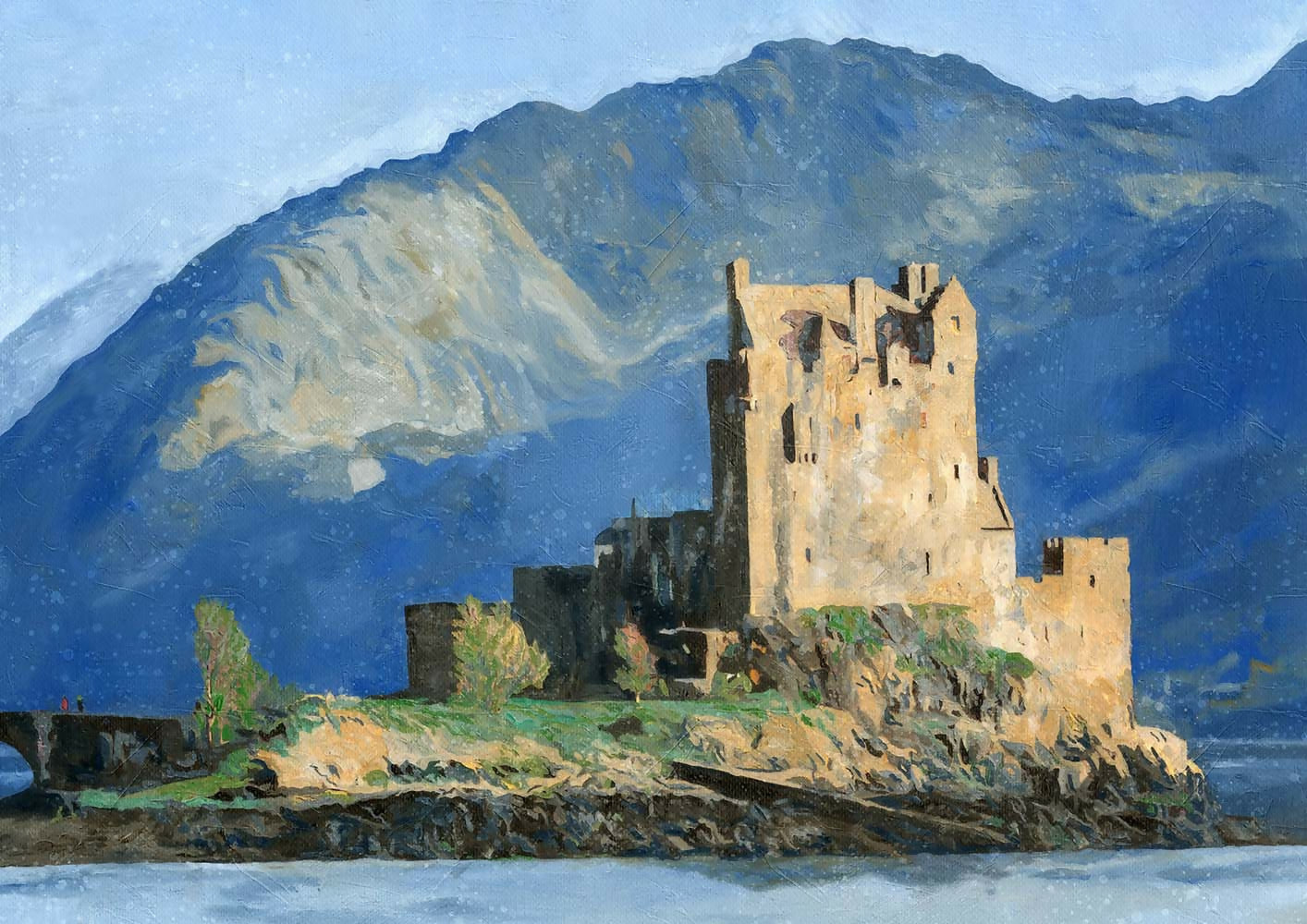 Eilean Donan Castle Giclee Print