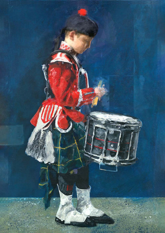 Drummer Boy, Royal Edinburgh Military Tattoo Giclee Print