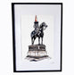 Glasgow Duke of Wellington Framed Art Print