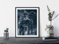 A snowy Duke of Wellington fine art print