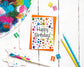 Birthday Card - Colourful Spots