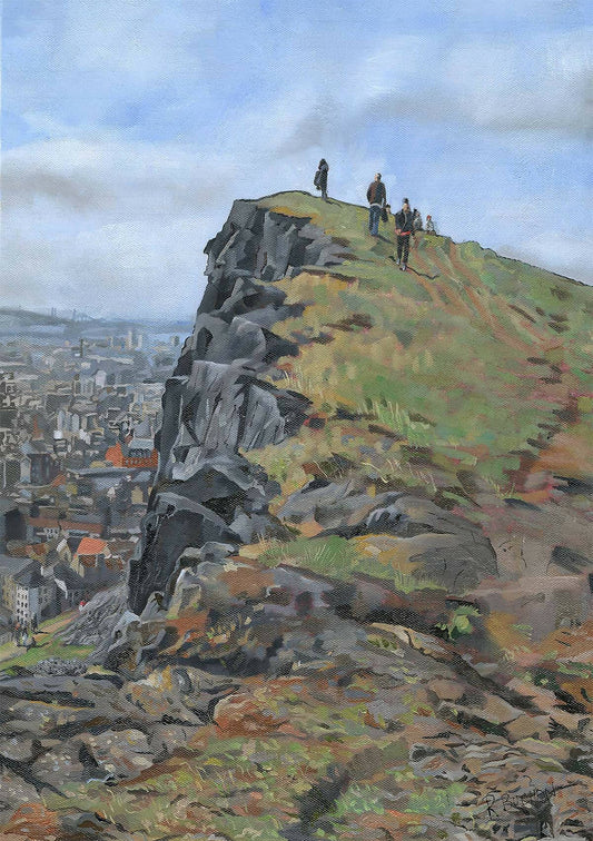 On Arthur's Seat giclée print