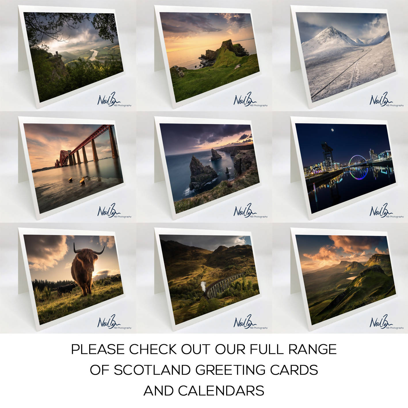Perth & River Tay - Scotland Greeting Card - Blank Inside