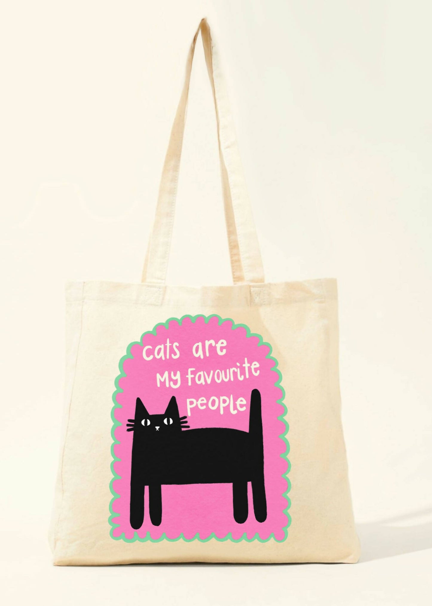 Black Cat Tote Bag