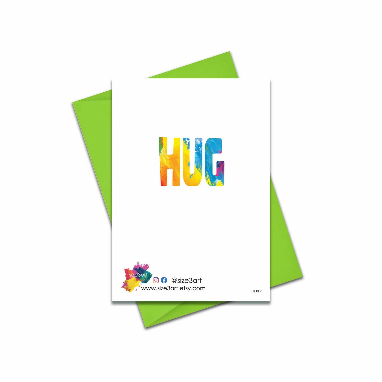 Mother's Day Hug Card | Heartfelt Mother's Day Card | Happy Mother's Day | Big Hug | Like A Mum