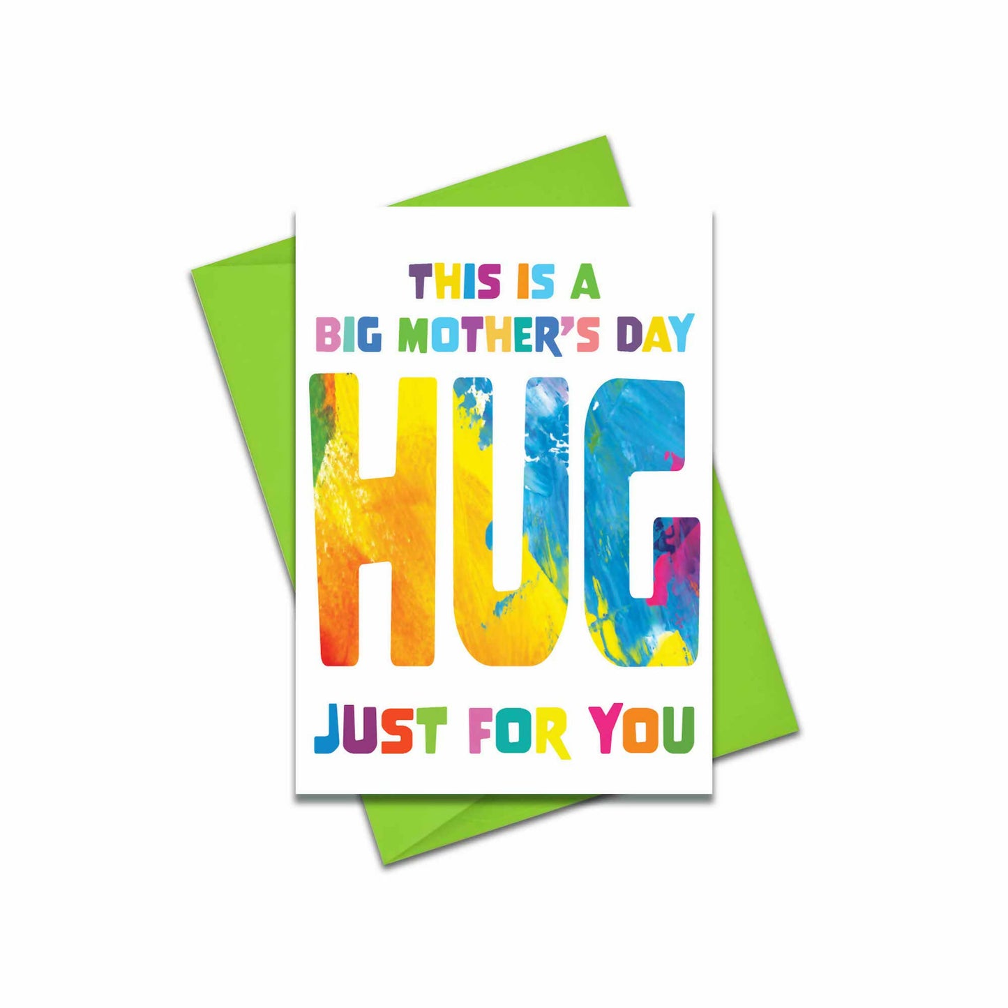 Mother's Day Hug Card | Heartfelt Mother's Day Card | Happy Mother's Day | Big Hug | Like A Mum