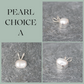 Single pearl necklace